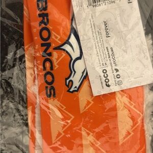 Orange Broncos ear warmer